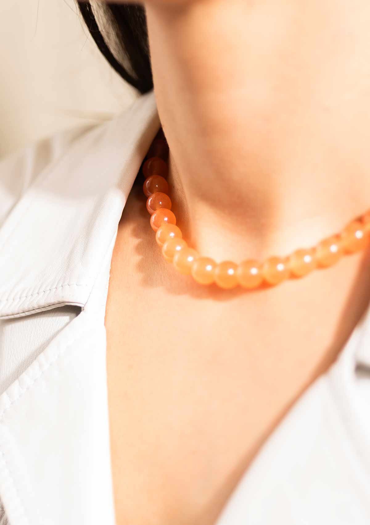 CANDY CORAL PAPAYA M HALSK&AElig;DE