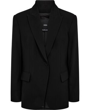 Structured suit jacket