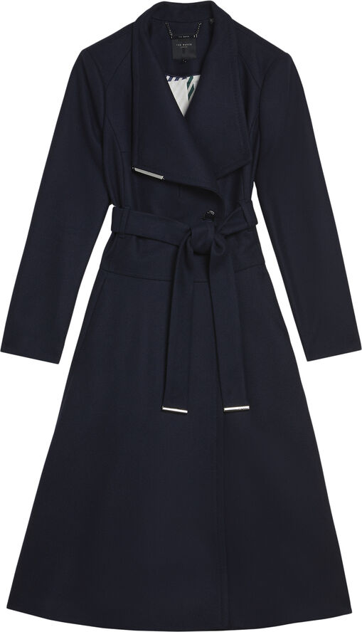 ROSEIKA Midi Length Double Breasted