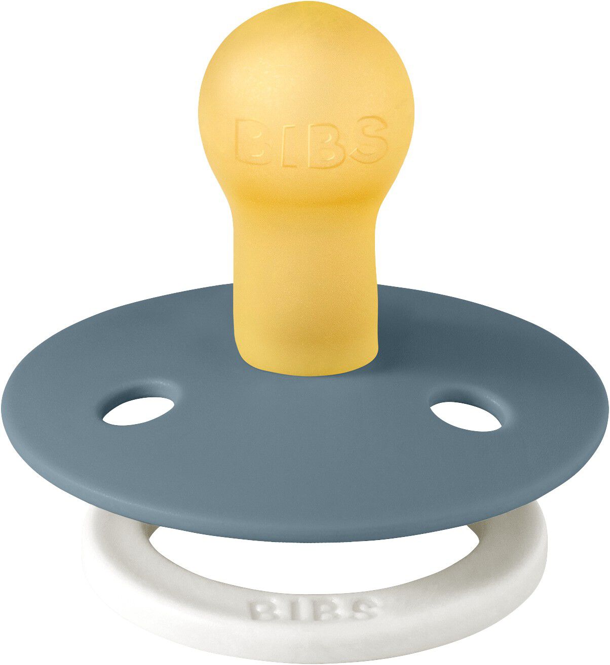 BIBS Pacifier Colour Latex Size 1 Petrol GLOW