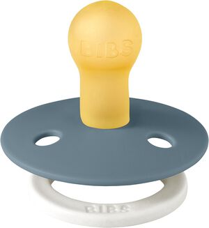 BIBS Pacifier Colour Latex Size 1 Petrol GLOW