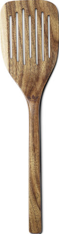Wooden Utensil Skimmer Spatula XL