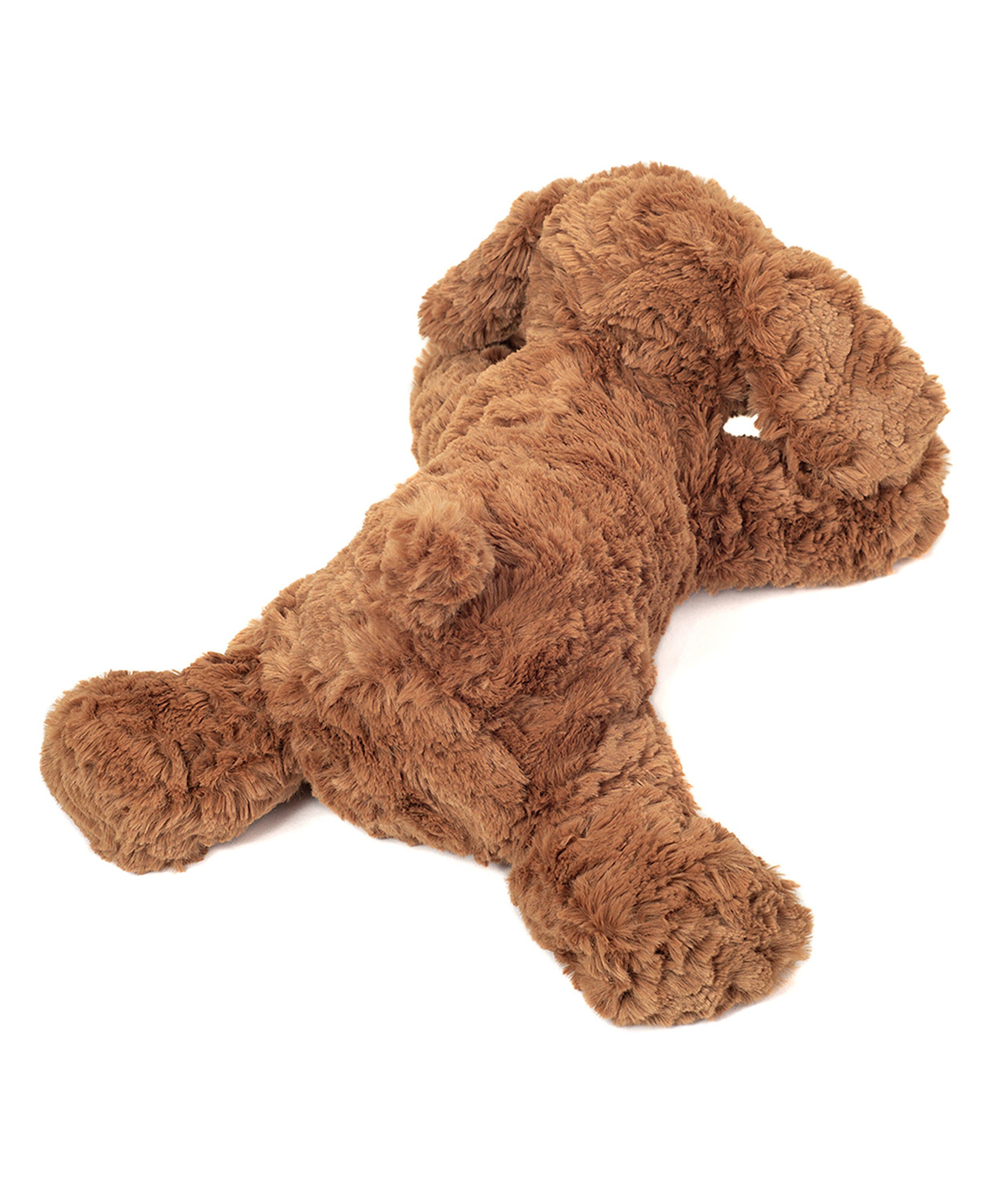 Teddy Hermann - Liggende hund brun 30 cm