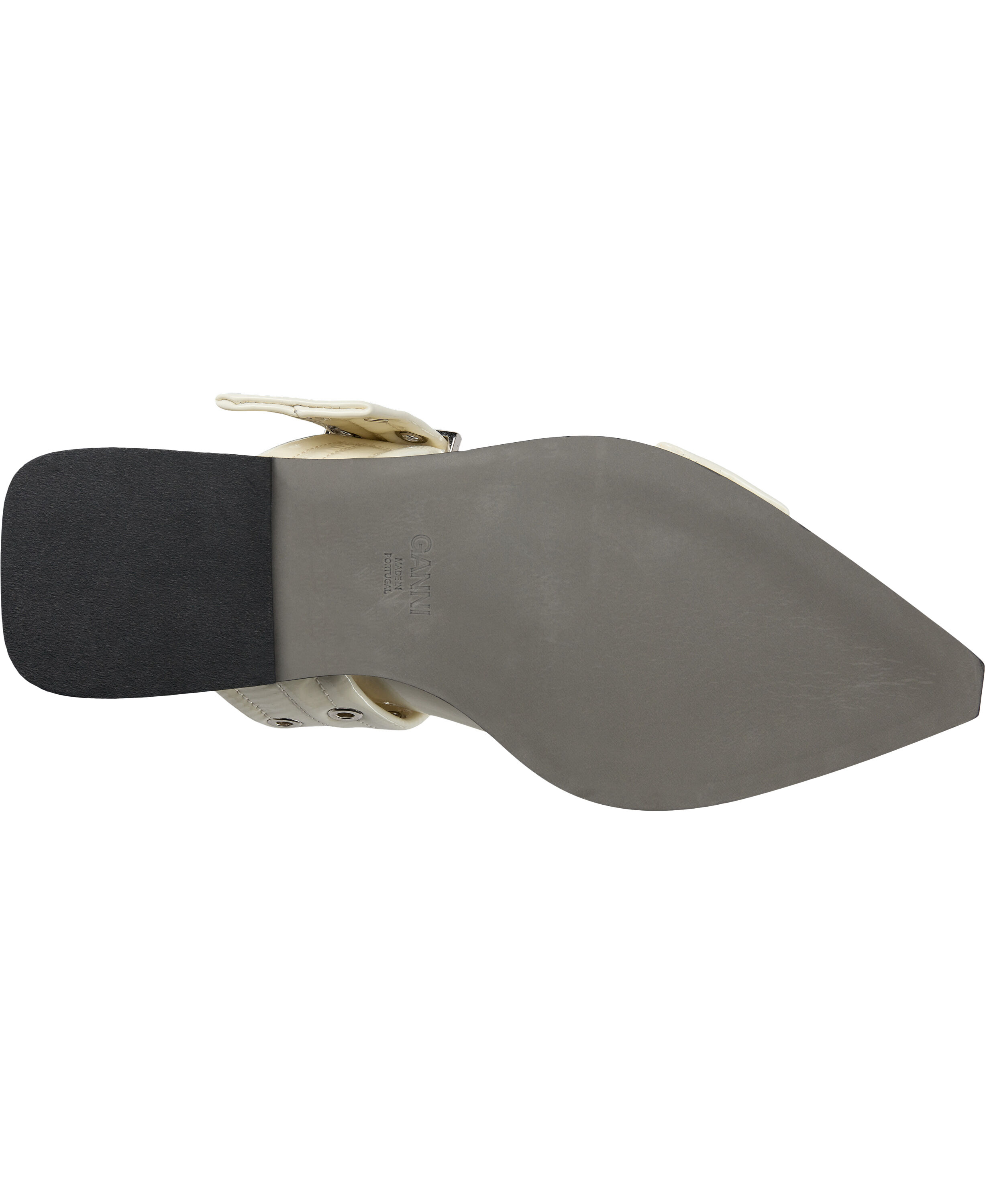 Wide Welt Buckle Ballerina Naplack