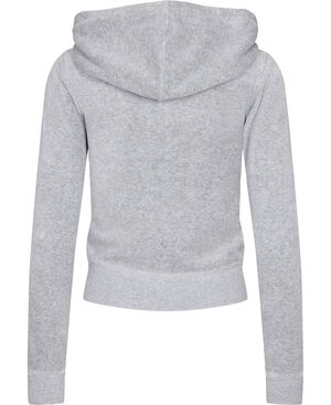 Robertson Classic Velour Zip Trough Hoodie