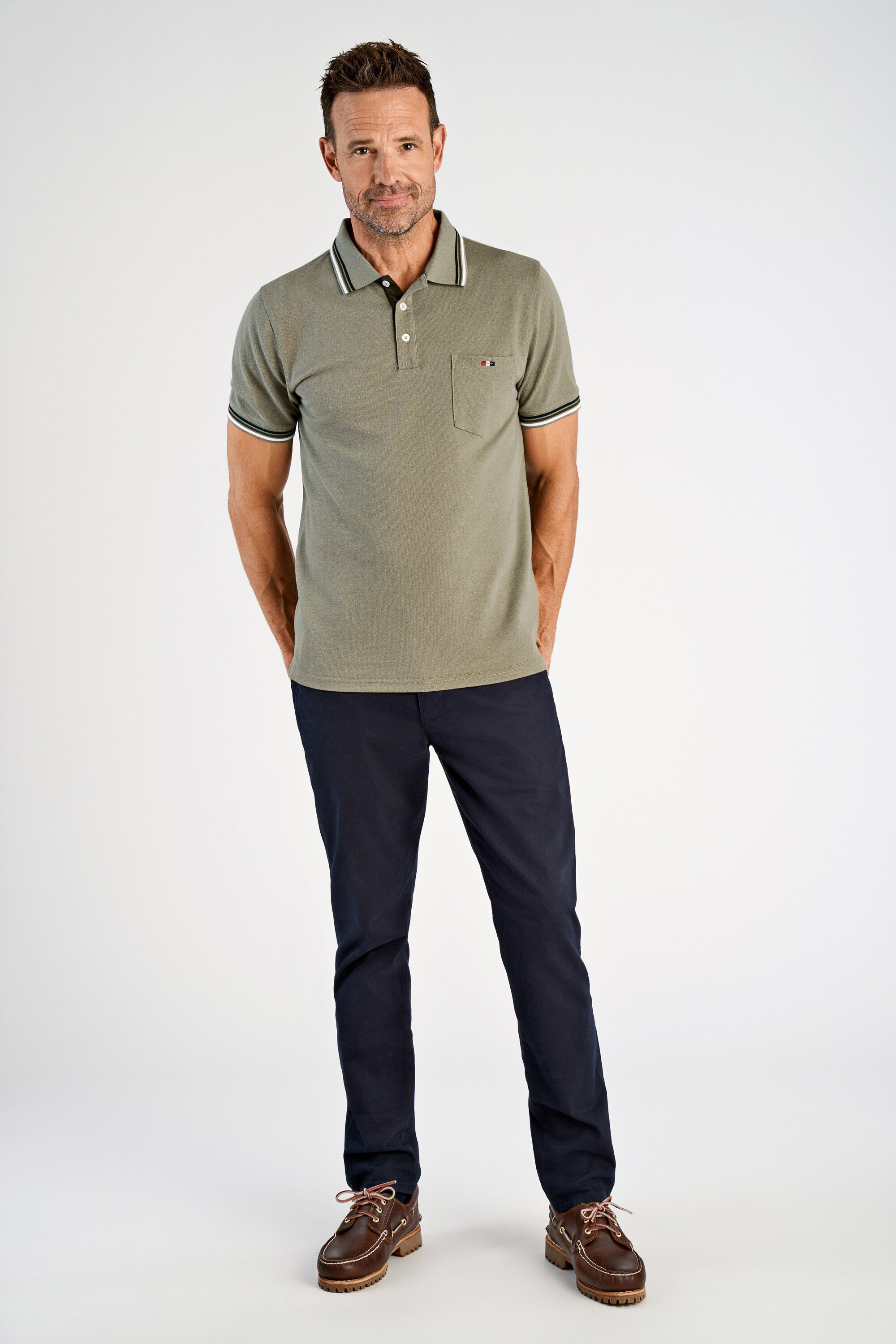 Signature polo piqu&eacute; S/S