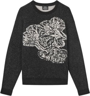 Alpaca Wool Vilhelm Flower Knit