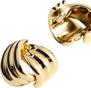 Intertwined knot earrings