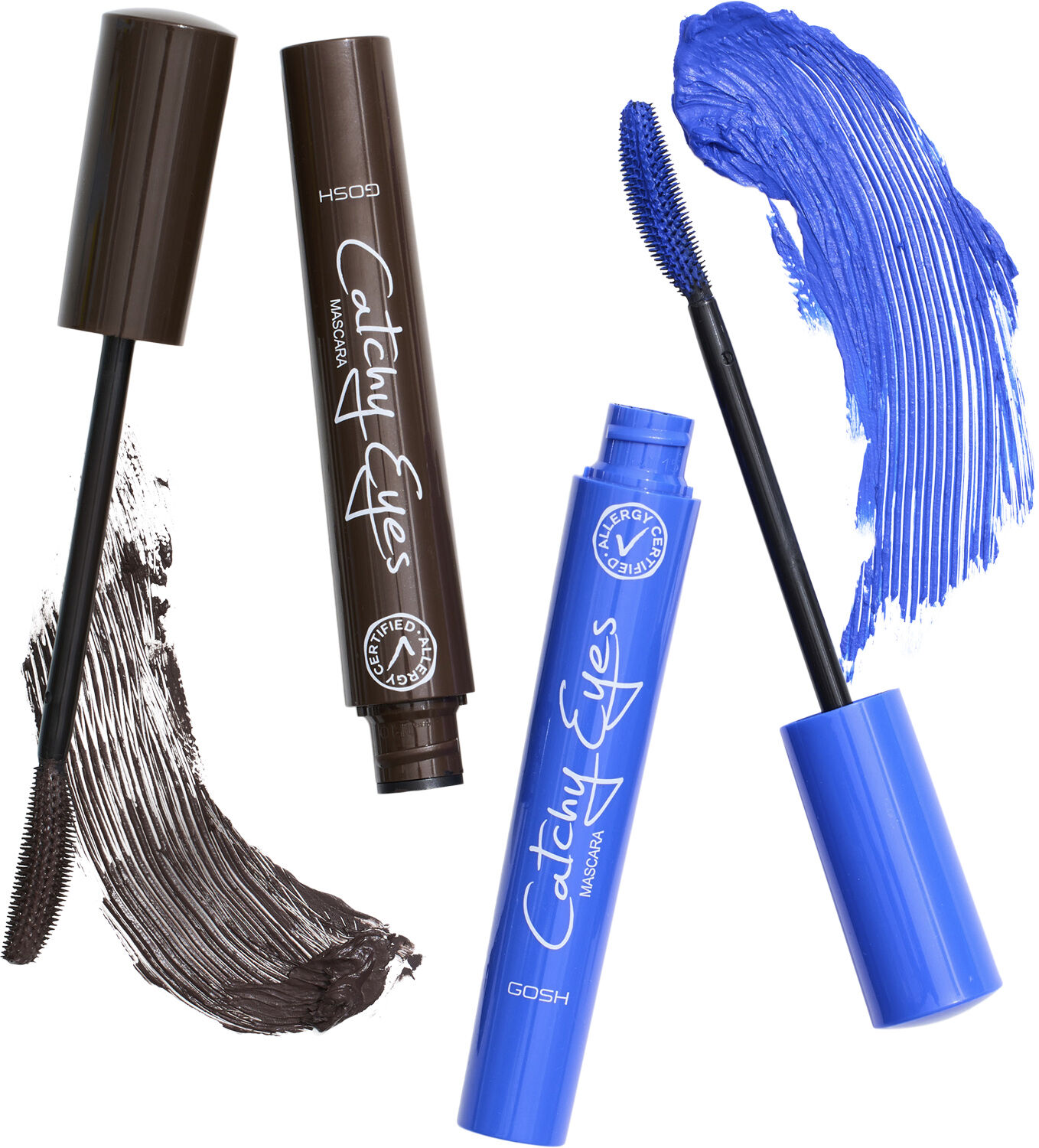 GOSH Catchy Eyes Mascara - Allergy Certified 003 Crazy Blue