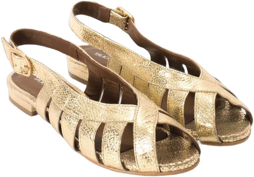 Sophie 20 Crackled metallic goat