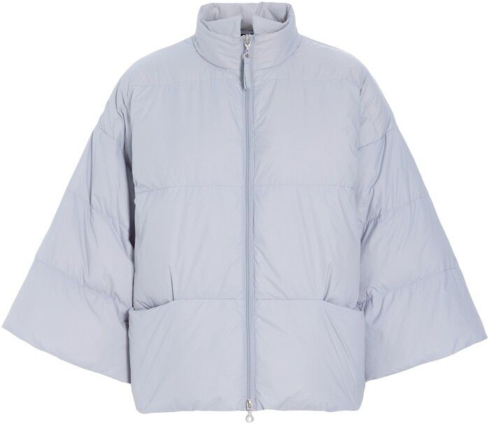 Feather down jakke med krave