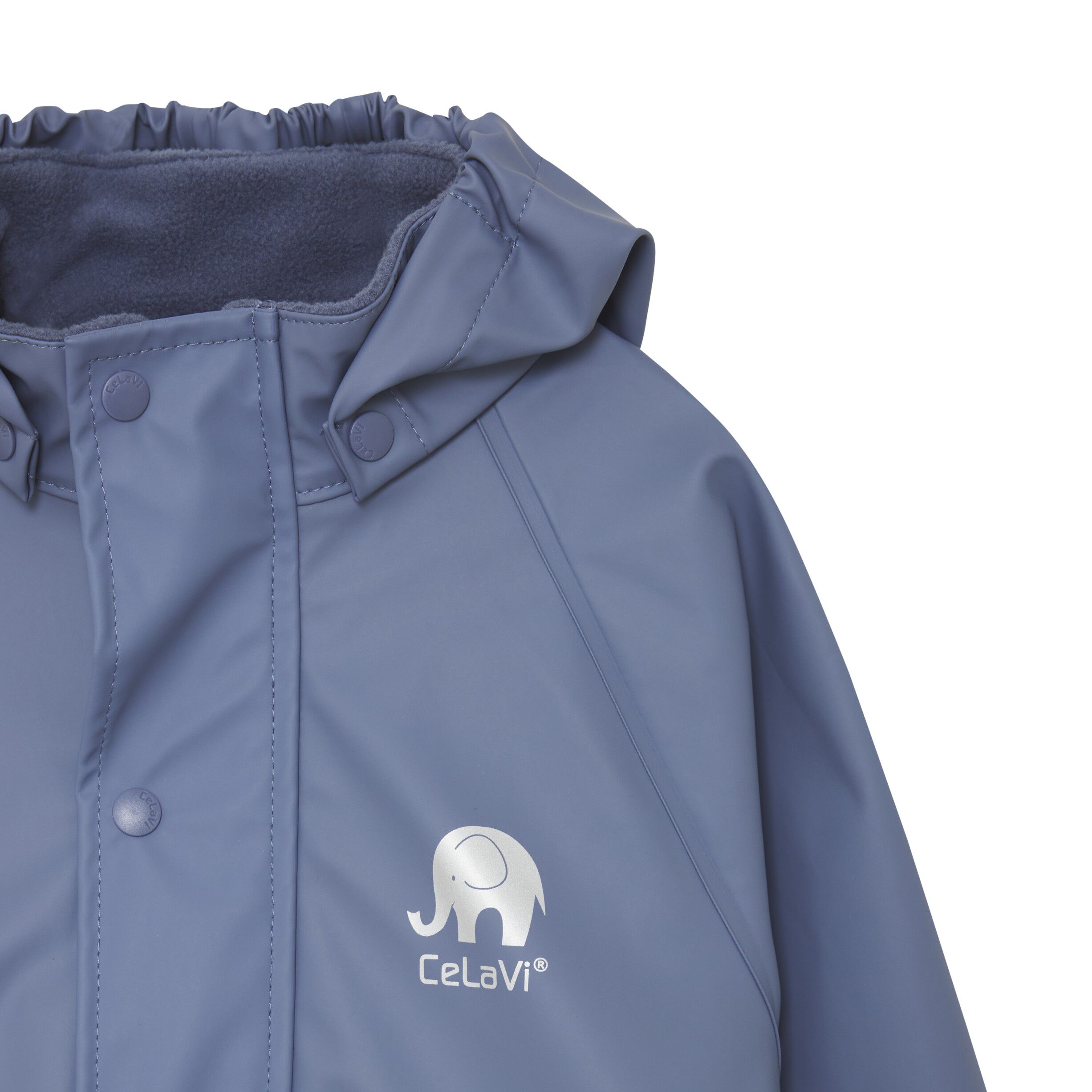 Basic rainwear set -solid PU