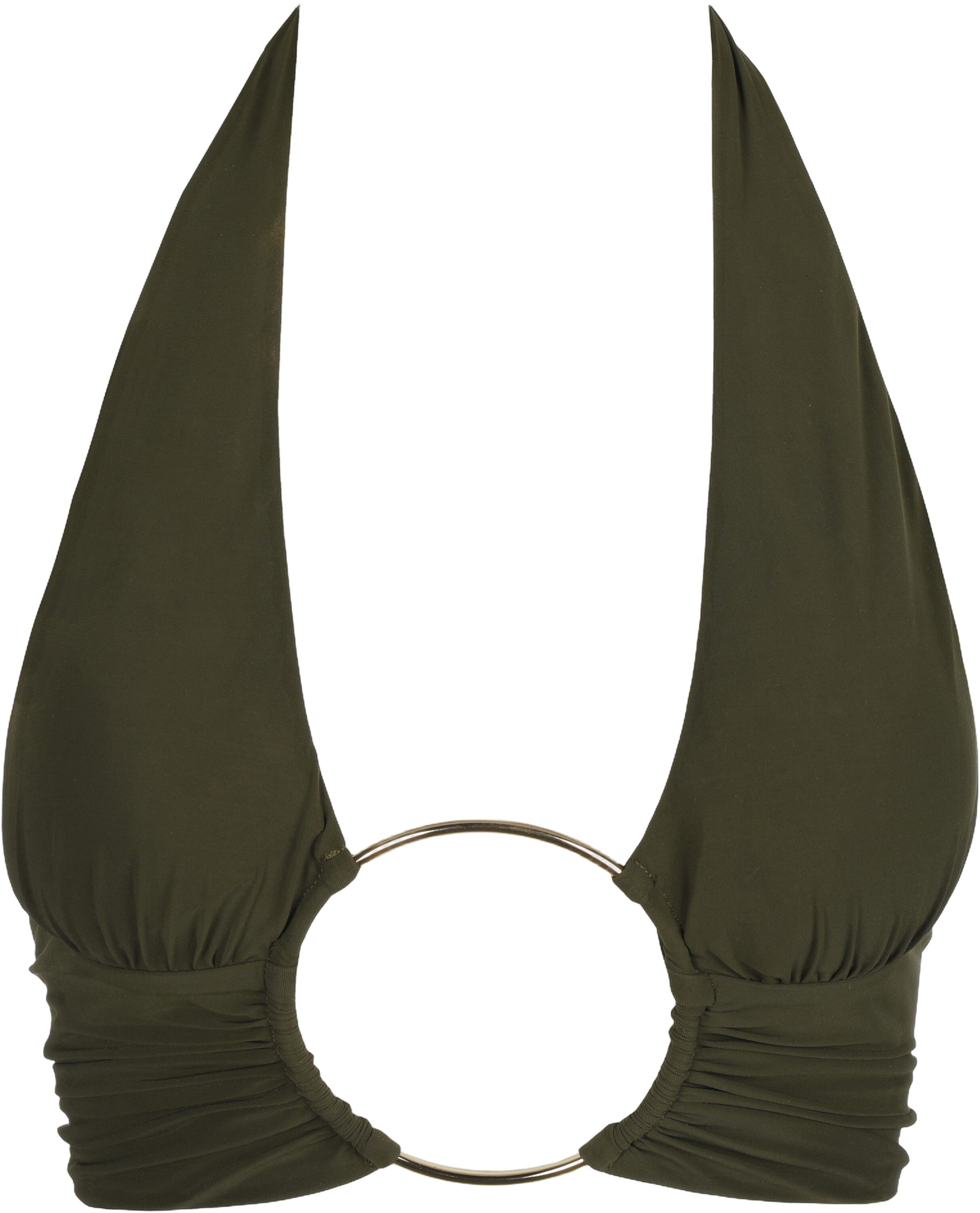 Lita trekantet bikinitop med vattering