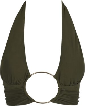 Lita trekantet bikinitop med vattering