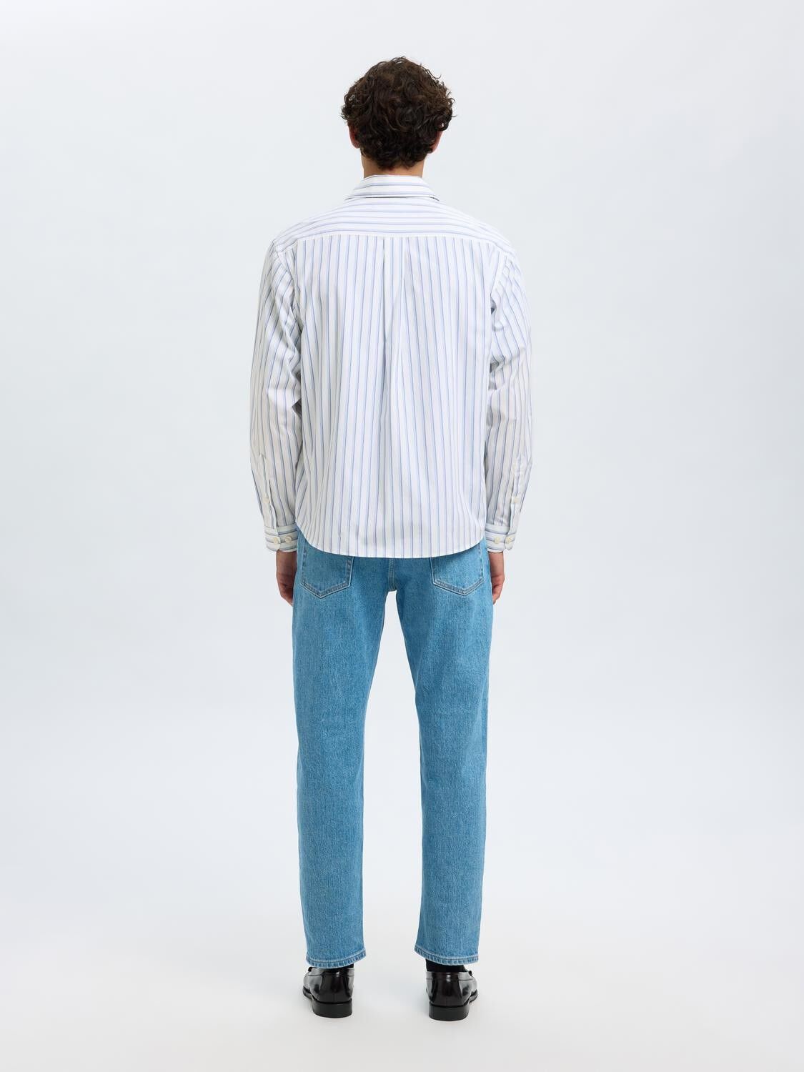 SLHRLXHENRI STRIPE LS SHIRT