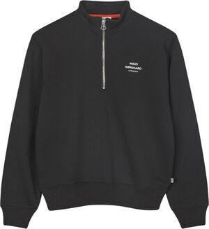 Mix Sweat Crewie Half Zip Sweatshirt
