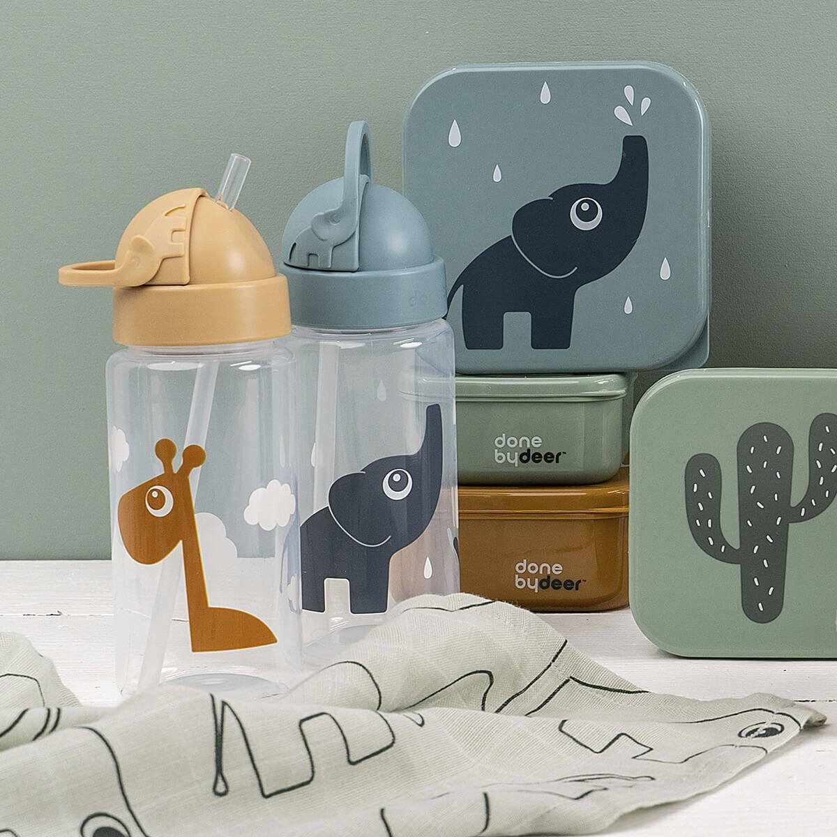 Drikkedunk m/ suger&oslash;r Elphee Bl&aring;