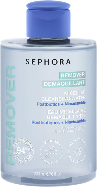 Micellar makeup-rensevand - Fjerner makeup + beskytter