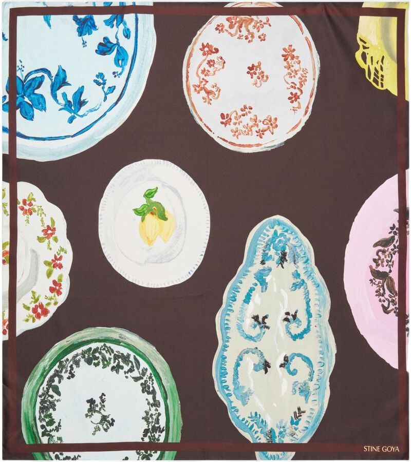 2287 Silk Scarves, Small Scarf