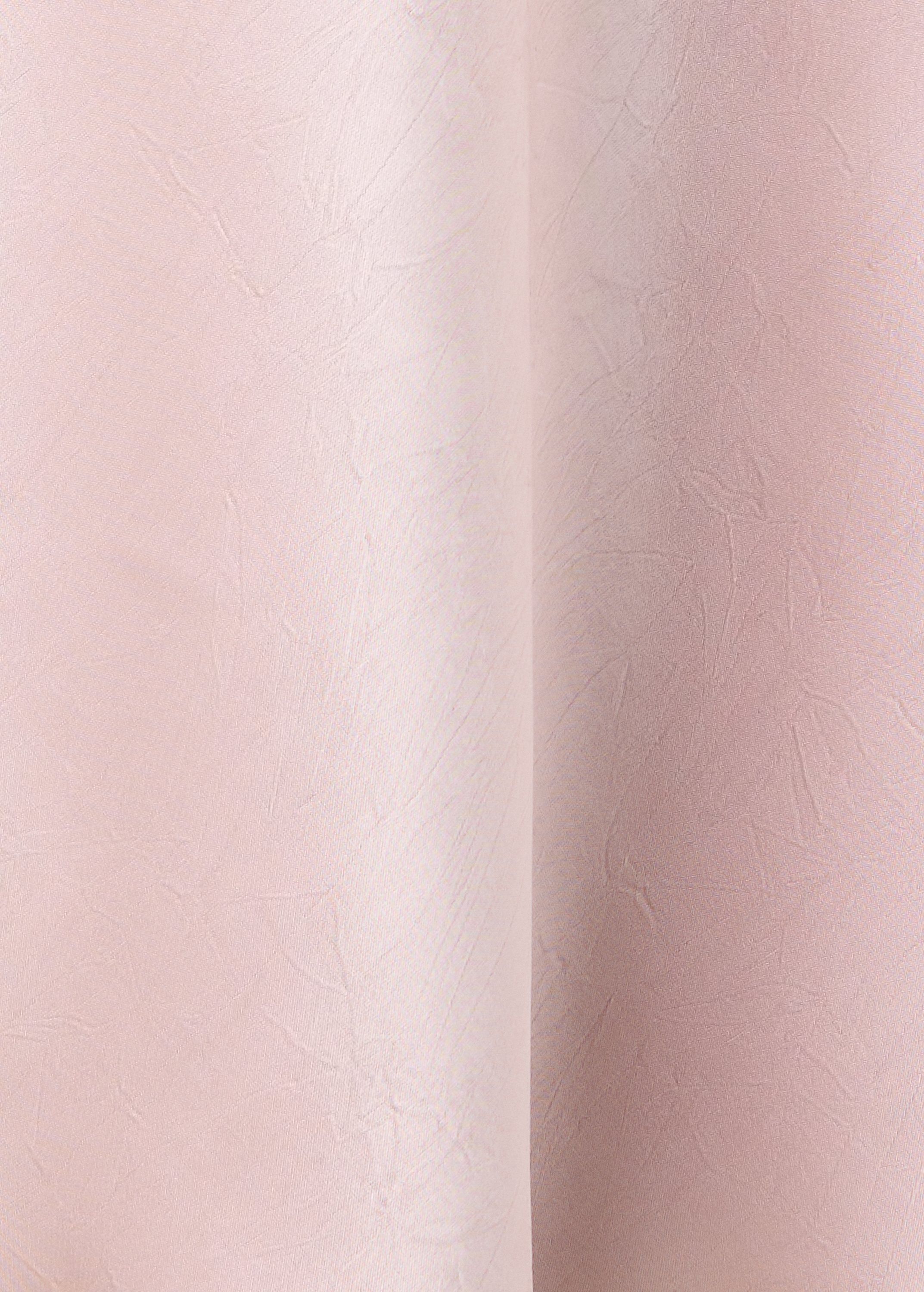 Strapless satin dress