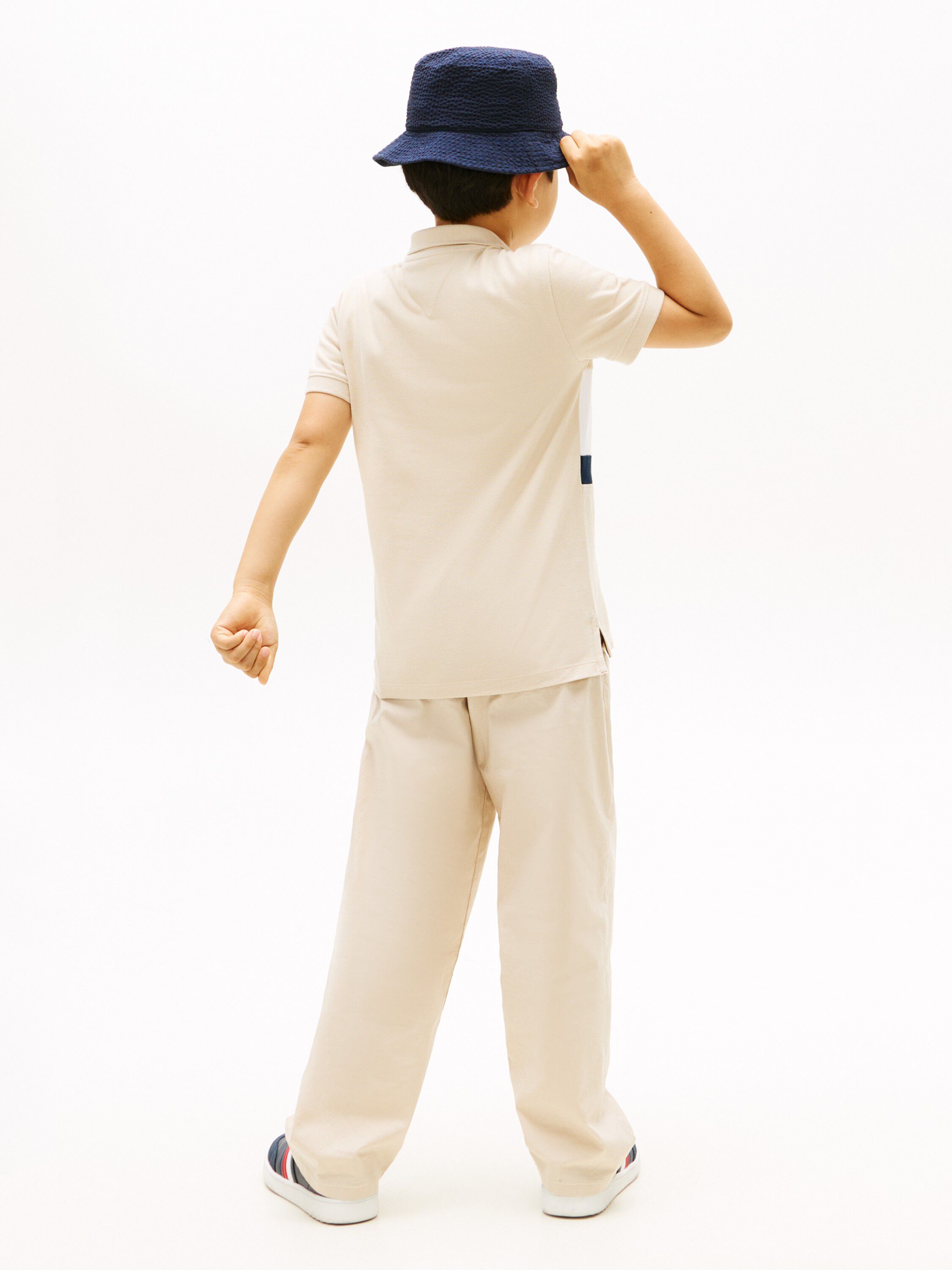 MINI CORP EMB CLRBLOCK POLO SS