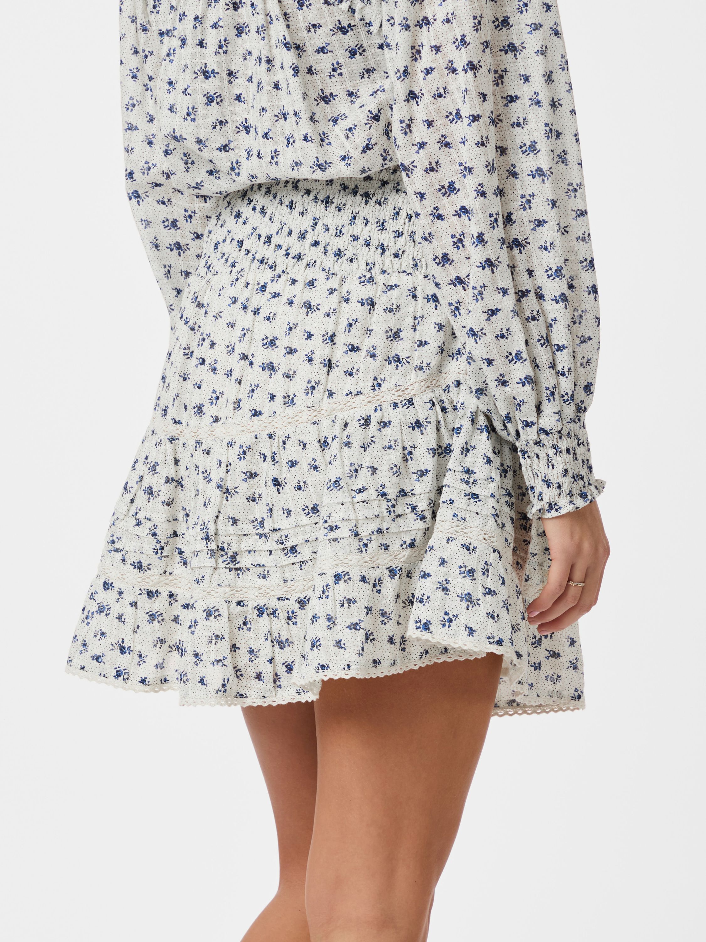 Alett Dot Flower Skirt