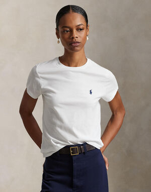 Cotton Jersey Crewneck Tee