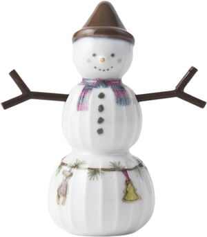 Hammersh&oslash;i Christmas Snedreng H9 hvid m. deko