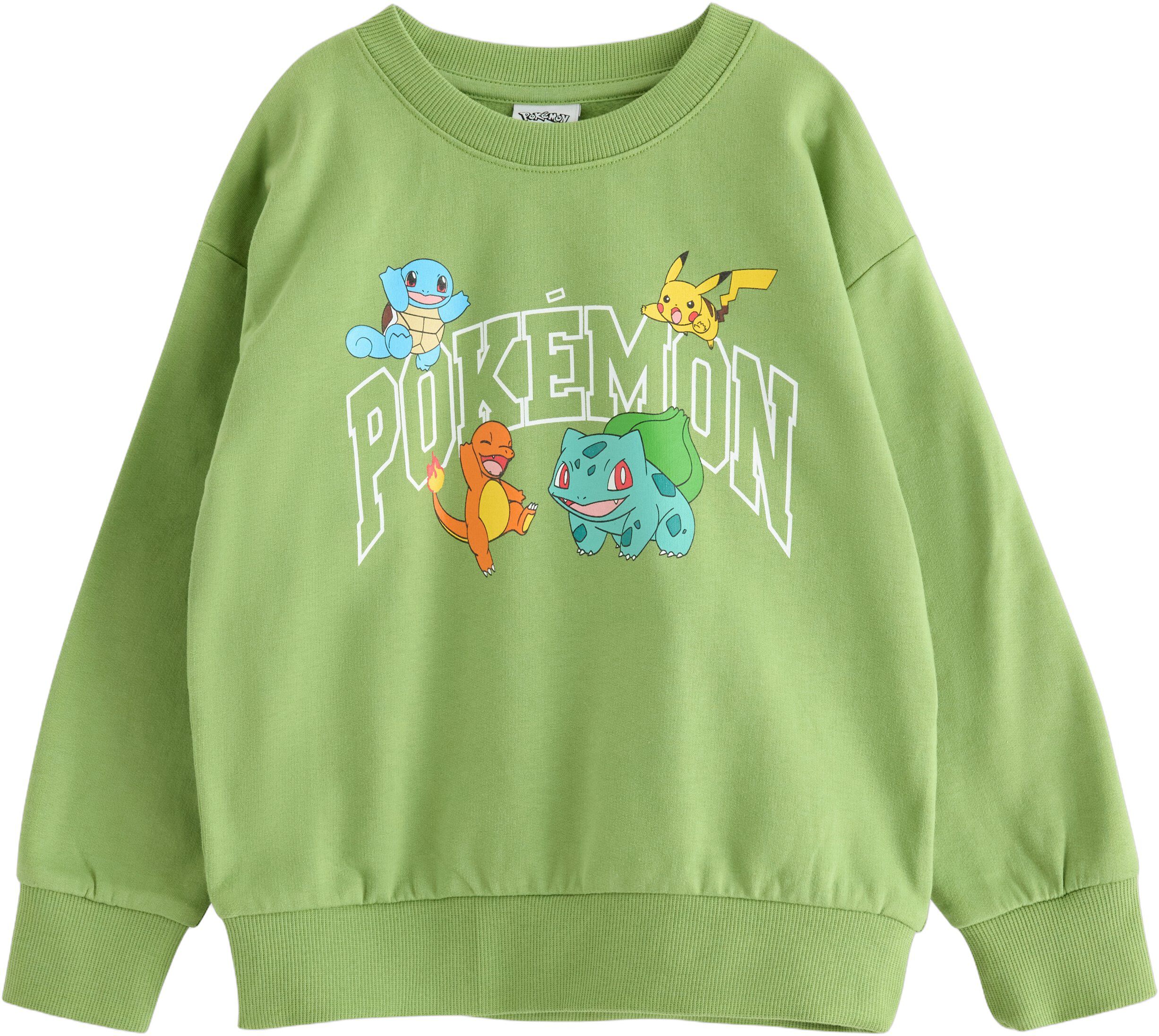 Sweatshirt with brushed inside and