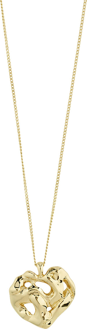 BELIEVE recycled necklace gold-plated