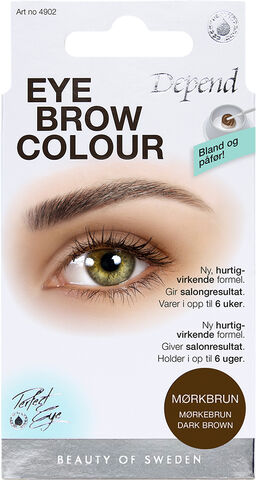 Eyebrow col. Dark brown