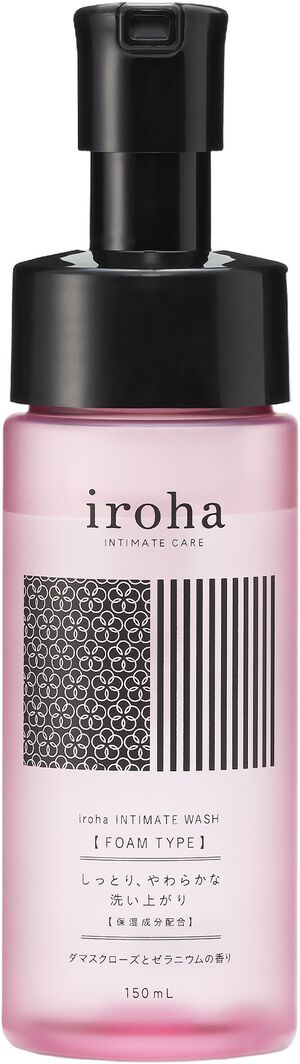 iroha INTIMATE WASH Damask Rose and Geranium