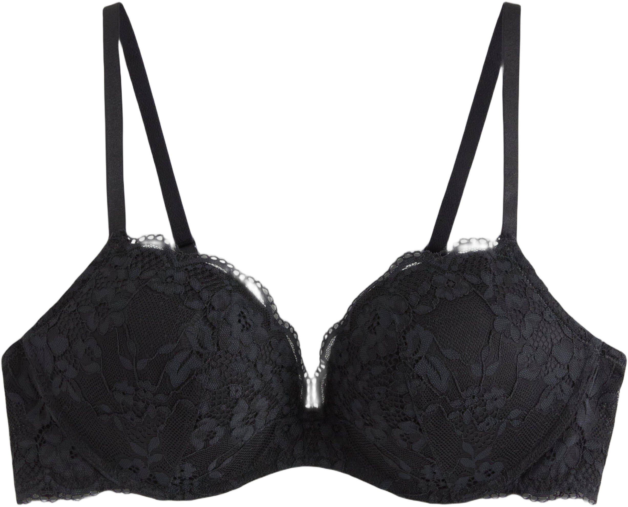 Comfortable push-up bra with soft p