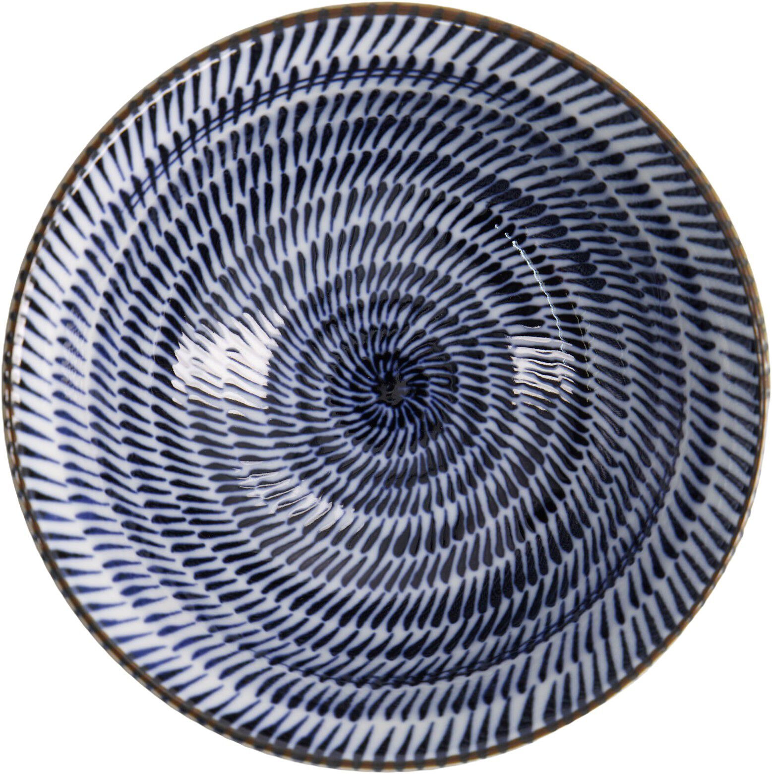 Mino Blue Mixed Bowls Tayo Bowl 15x7cm Kanna 21648 6/48