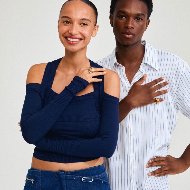 ECLIPSE ring gold-plated