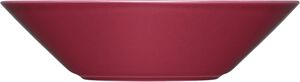 Teema plate deep 21cm cherry