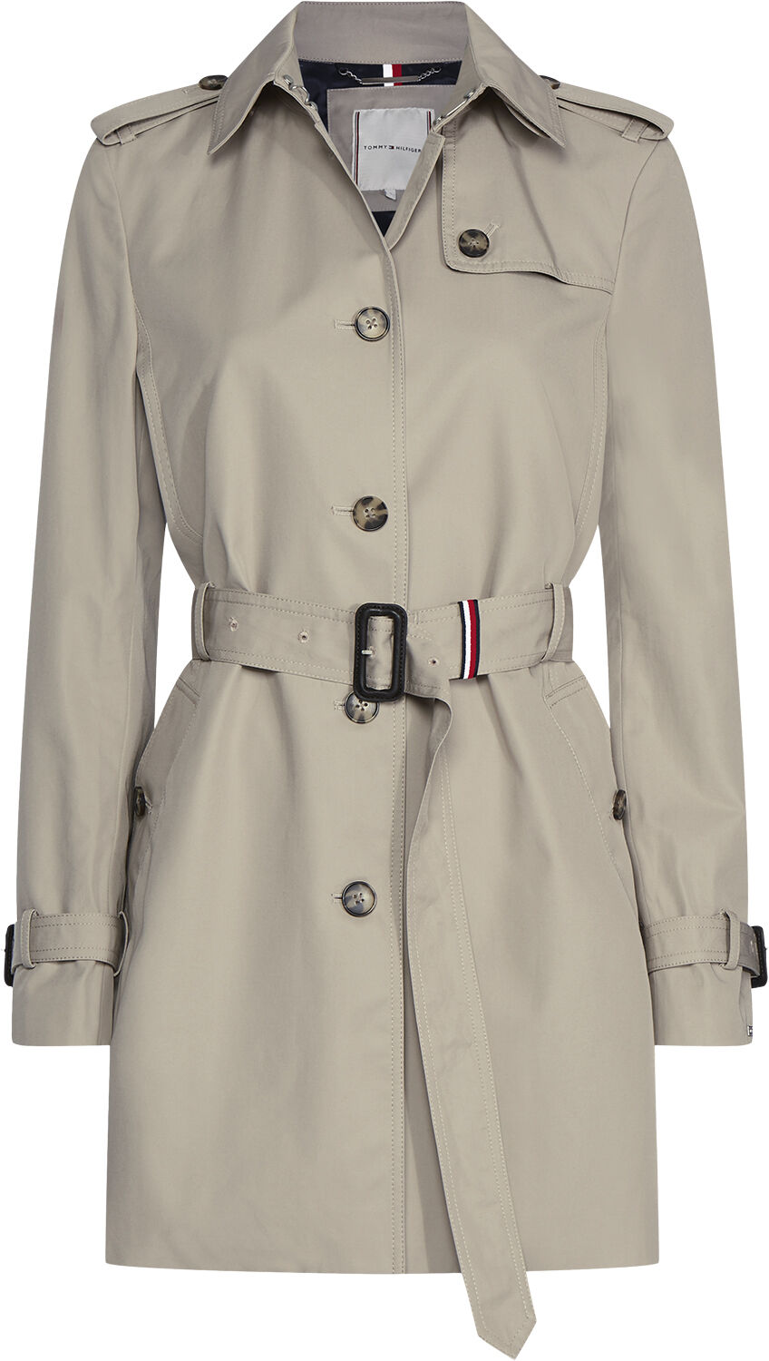 Heritage single breasted trench coat clearance