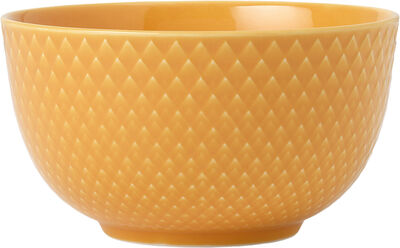 Rhombe Color Skål Ø11 cm gul porcelæn