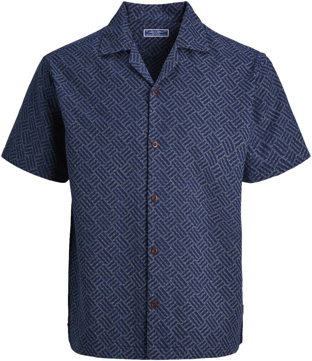 JPRBLUWINSON PRINT DOBBY S/S SHIRT