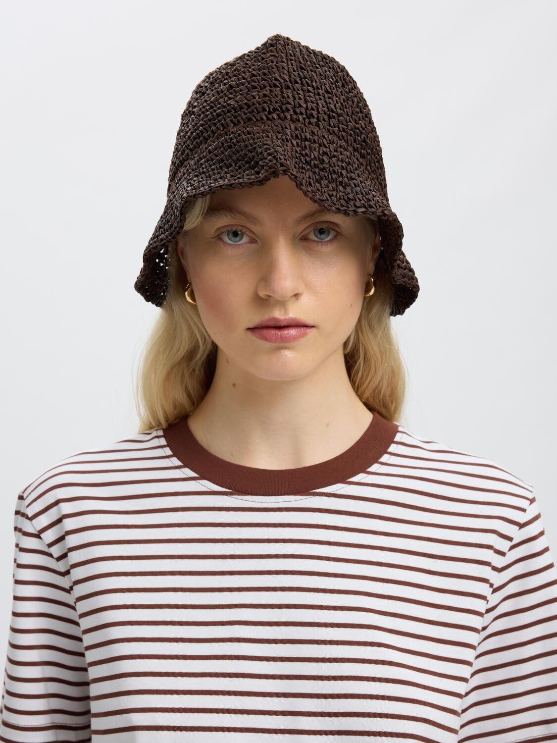 SLFESSENTIAL SS STRIPED BOXY TEE NO