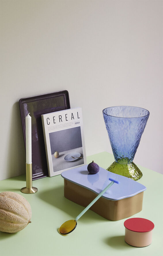 Abyss Vase Lyseblå/ Olive