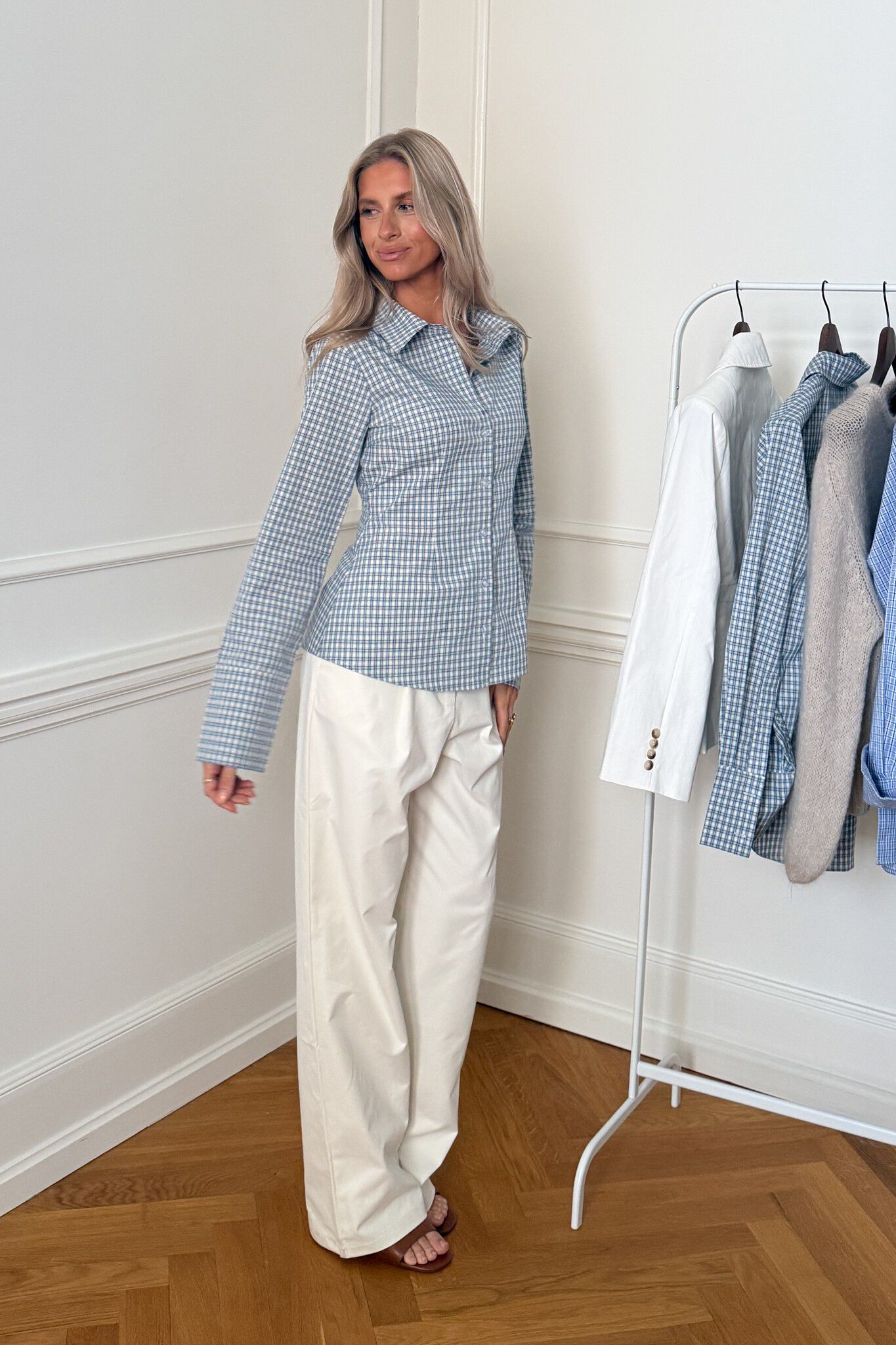 SiljeIC Shirt - Blue Checks