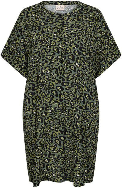 Curvy WA-MELINA 3 Bluse M&oslash;rkegr&oslash;n