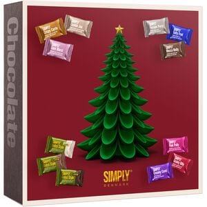 Simply&reg; CHRISTMAS BOX ULTIMATE chokolade&aelig;ske (800g)