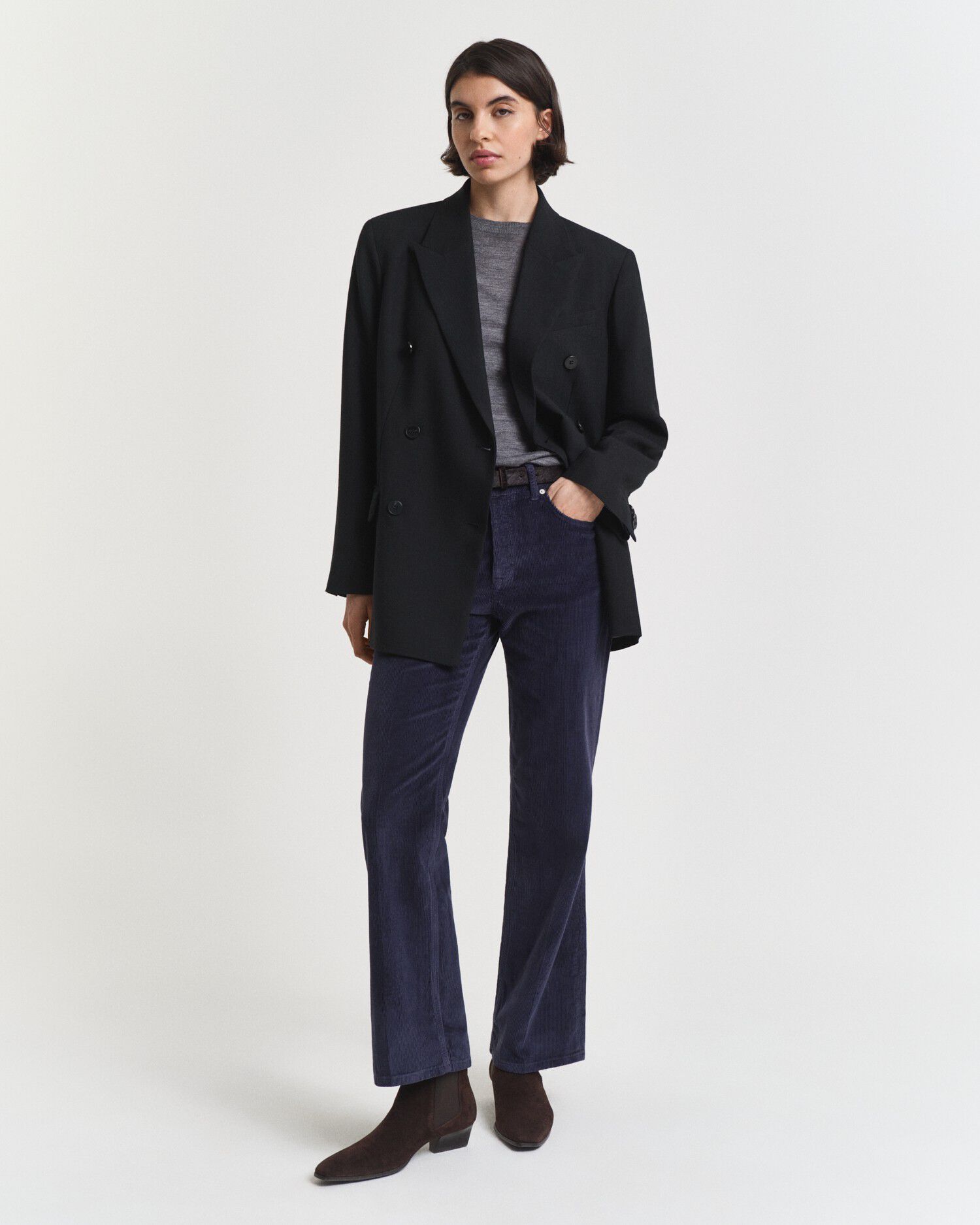 CORDUROY FLARE JEANS