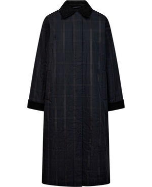 Emmy 1 coat with corduroy detail - GRS