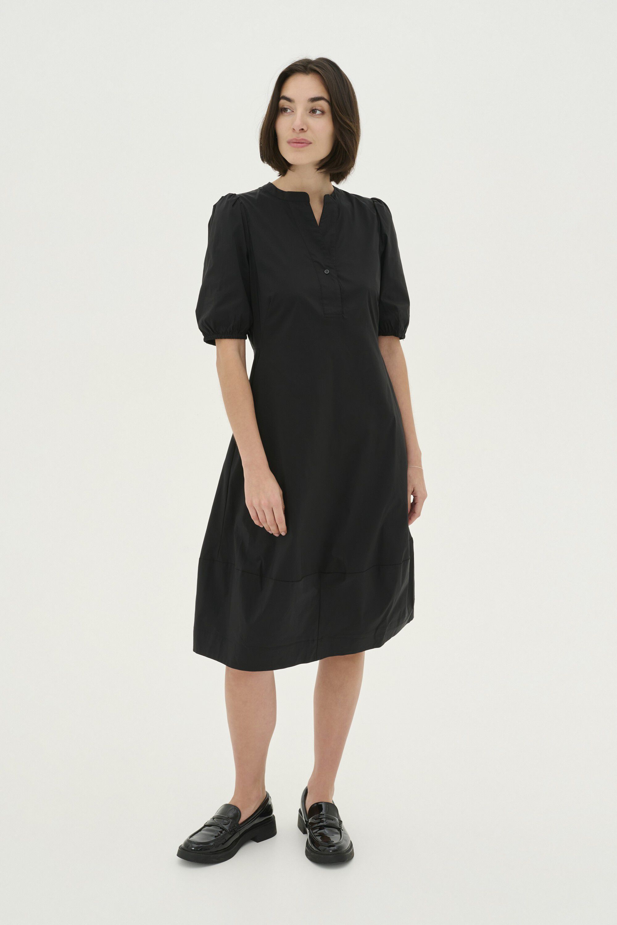 CUantoinett SS Placket Dress
