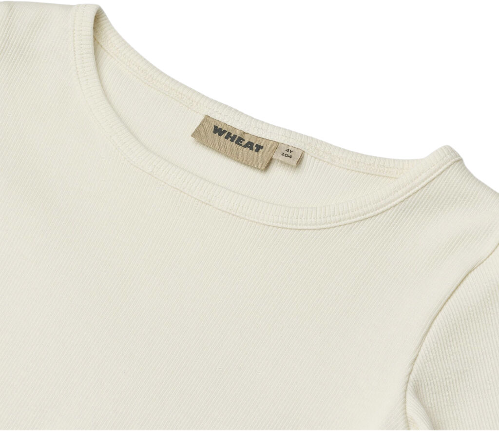 Lang&aelig;rmet Rib T-shirt Ida