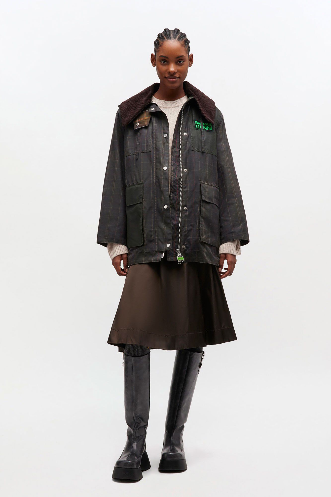 Barbour Wax Short Coat LWX1528TN11