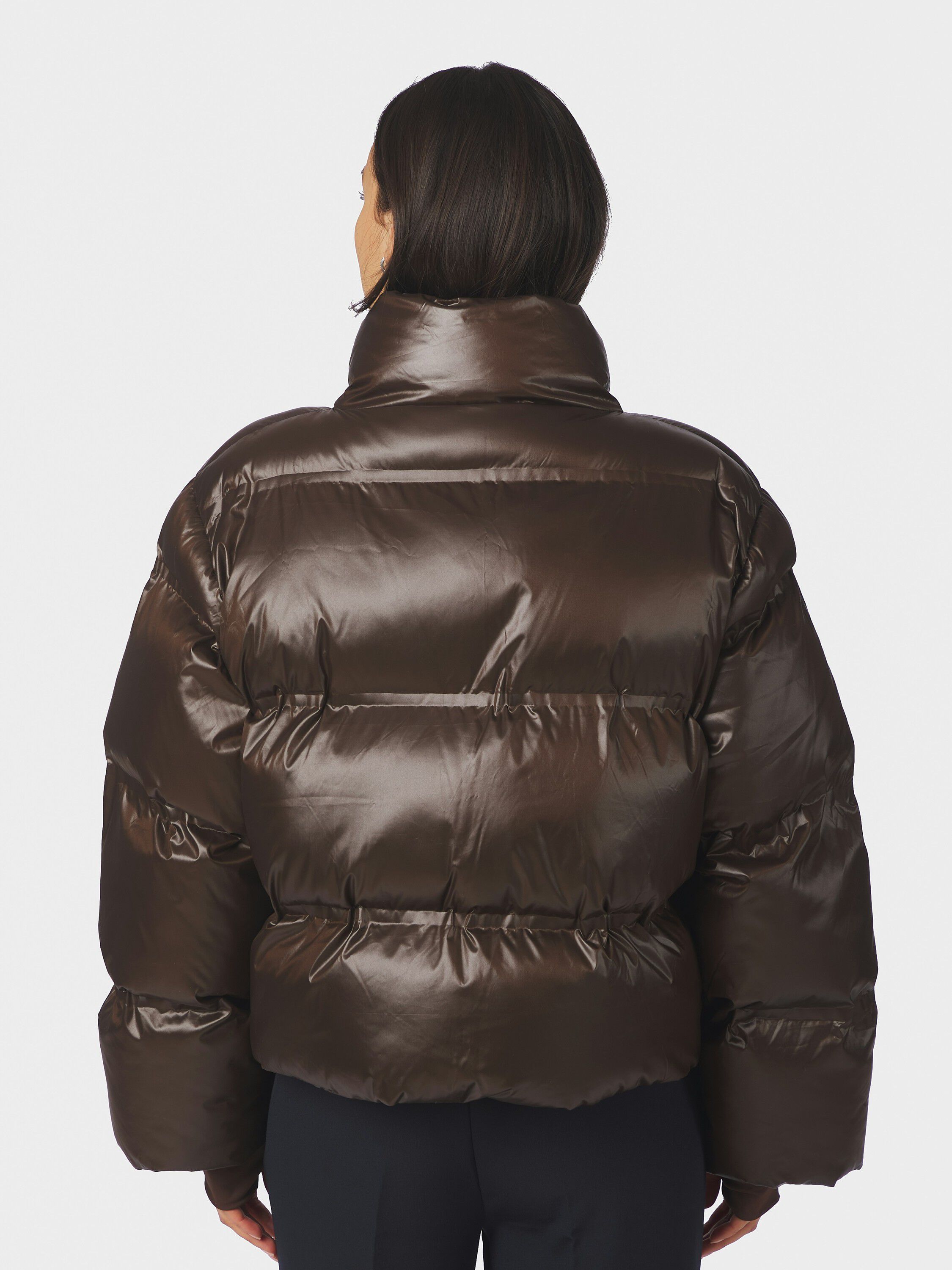 Rhea Shiny Puffer Jacket